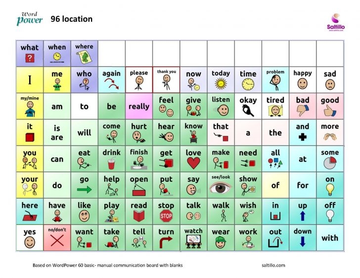 free printable picture symbols for communication