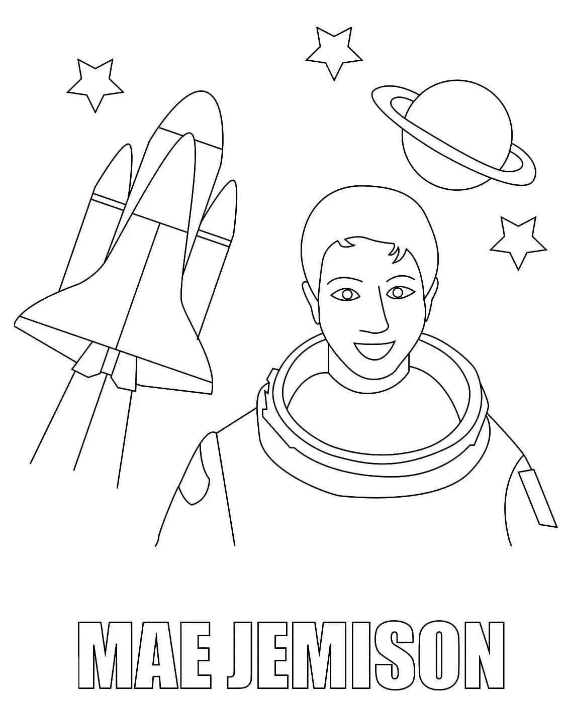 mae jemison printable activities