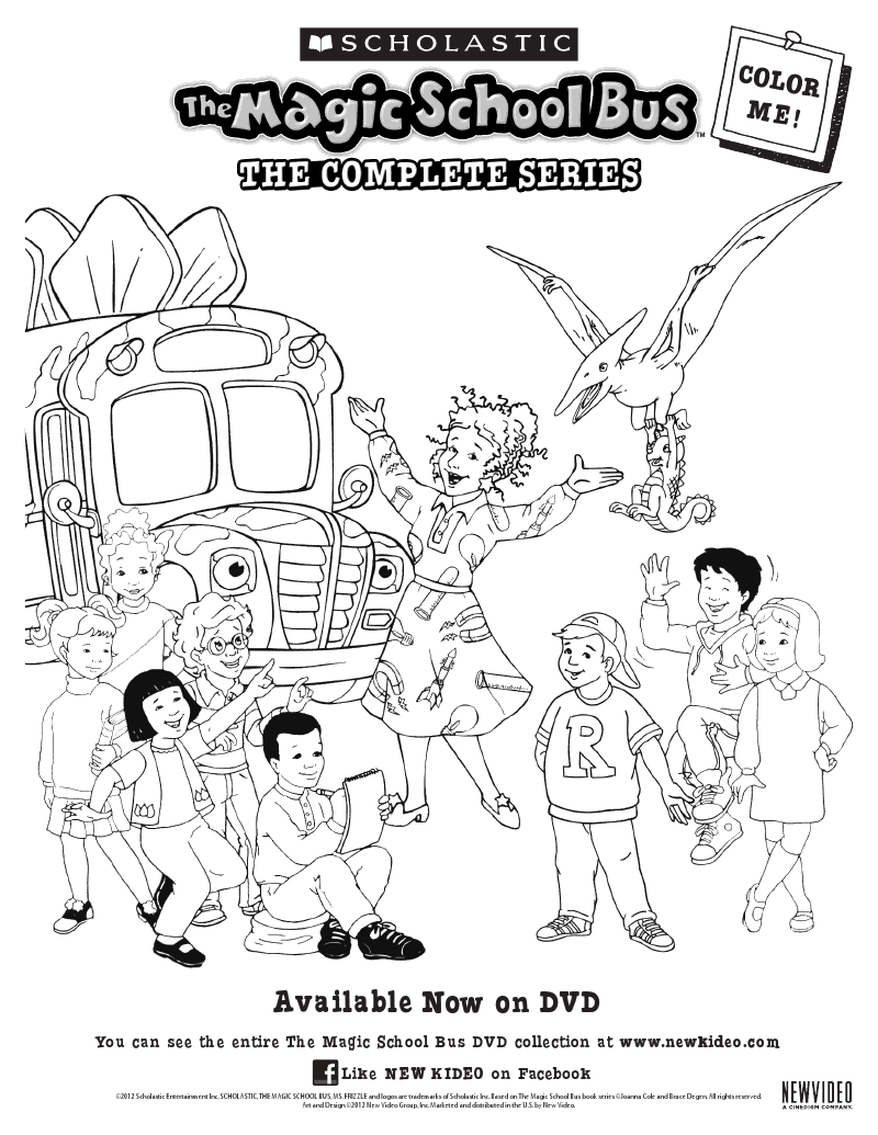 Magic School Bus Coloring Pages Magic School Bus Magic School Bus Images
