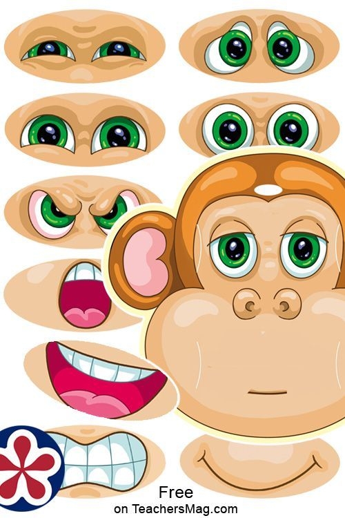 Make A Monkey Face Game
