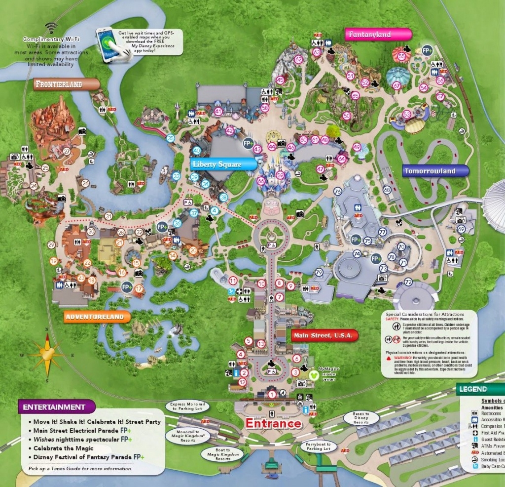 Maps Of Disney World Printable Printable Maps