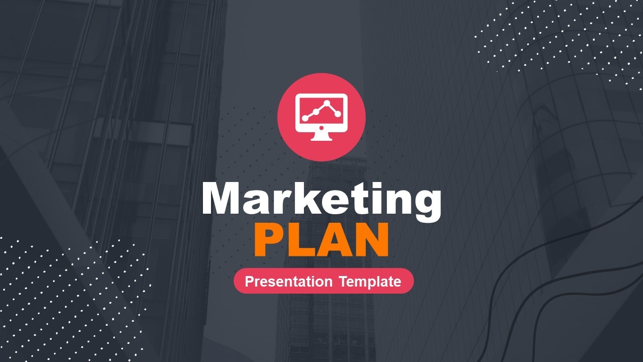 Marketing Plan PowerPoint Cover SlideModel