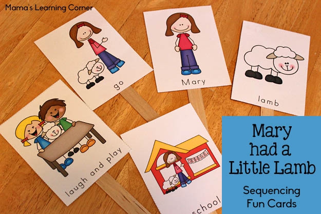 Mary Had A Little Lamb Printable Activities Mamas Learning Corner