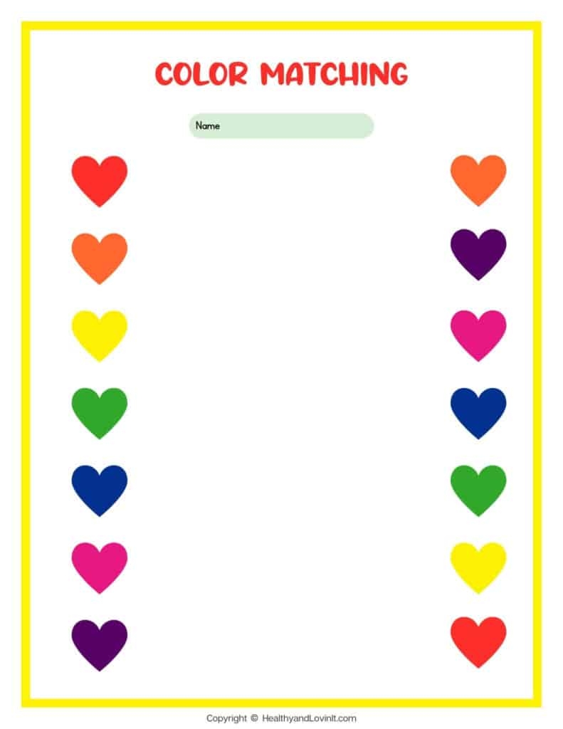 letter math activities for preschoolers matching printable