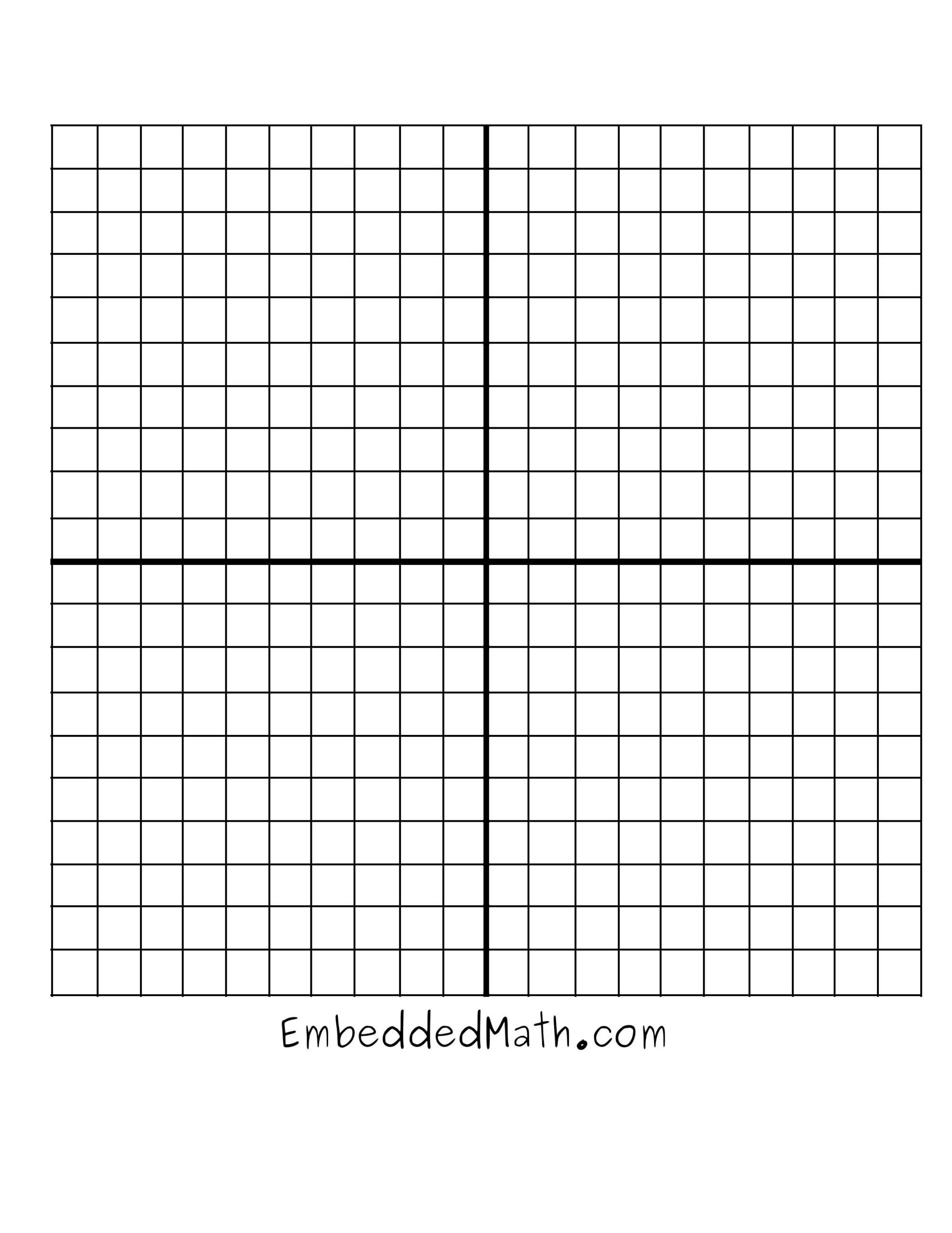 coordinate plane printable pictures