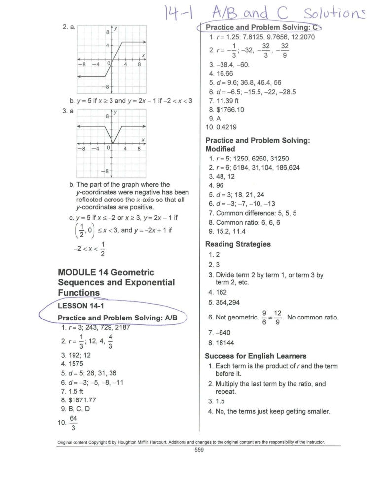 Math Models Worksheet 41 Relations And Functions Answers Db excel