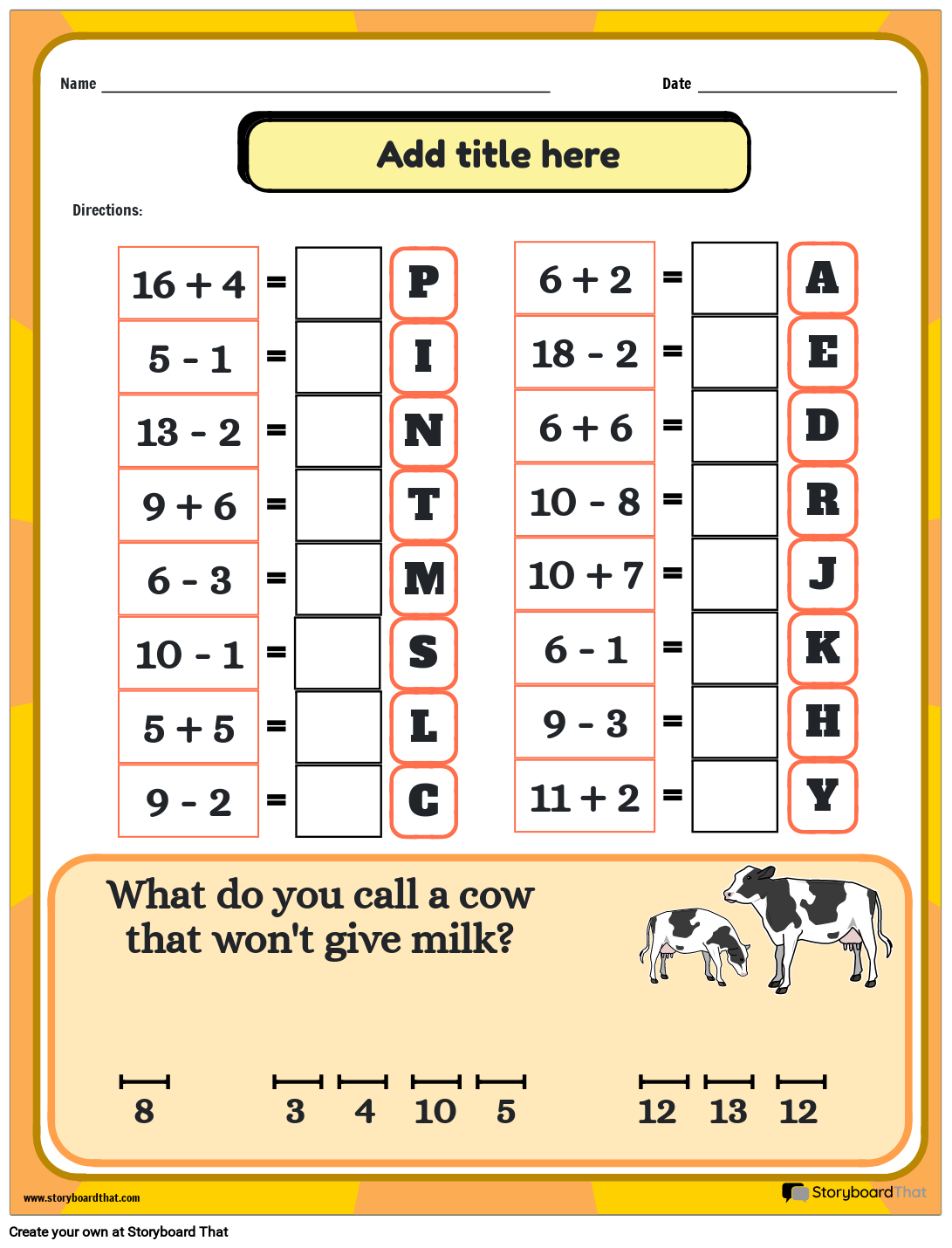 Math Riddles Worksheets Math Puzzles For Kids Worksheets Library