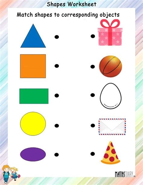 Math Shapes Worksheets Worksheets Library