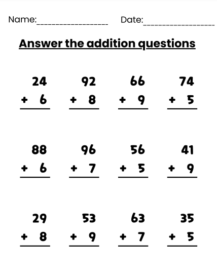 Math Worksheets Autism Addition Sheet Special Education Worksheets