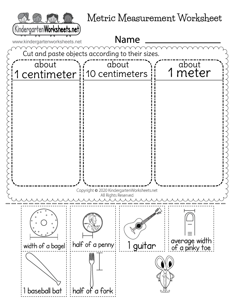 measurement printables for preschcounting activities for preschoololers