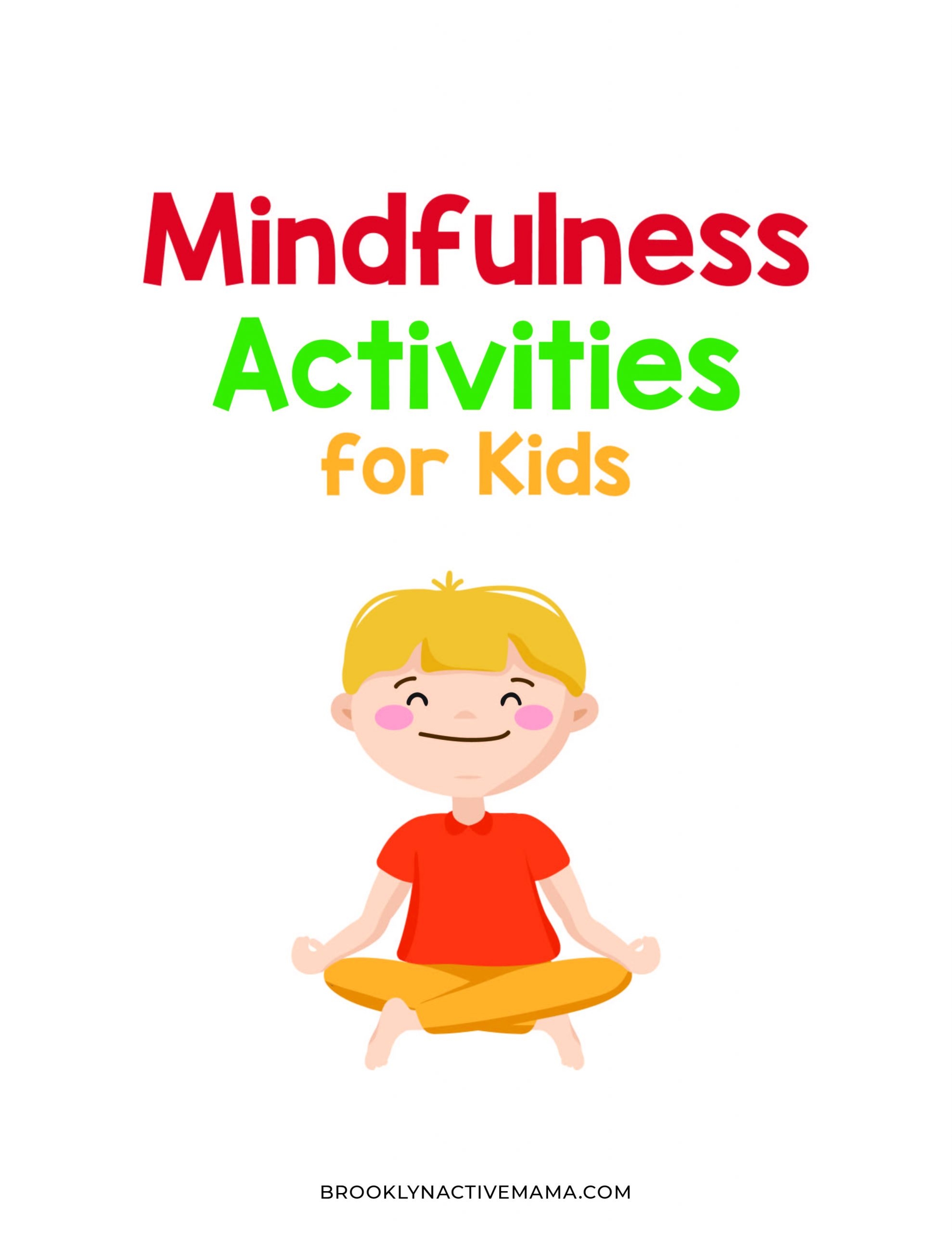 Mindfulness Activities For Kids Free Printable Sheets Brooklyn Active 