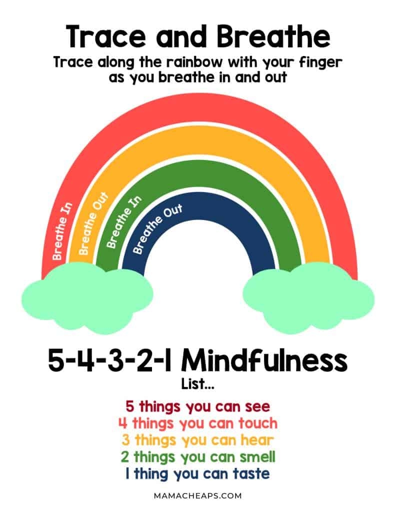 free printable mindfulness activities