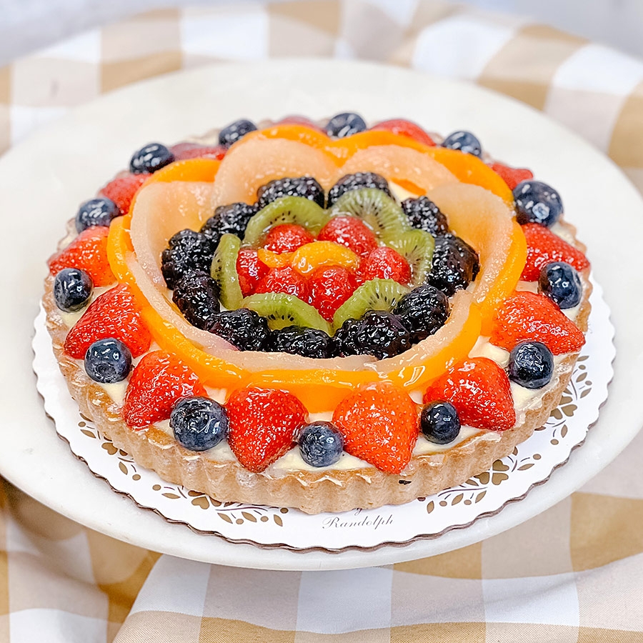 Mixed Fresh Fruit Tart Pastries By Randolph