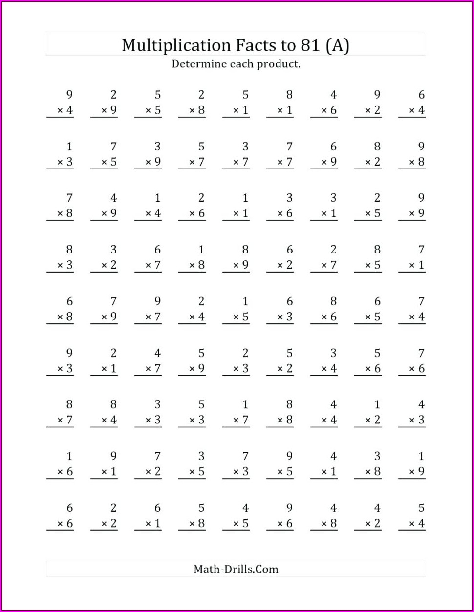 Mixed Math Operations Worksheets