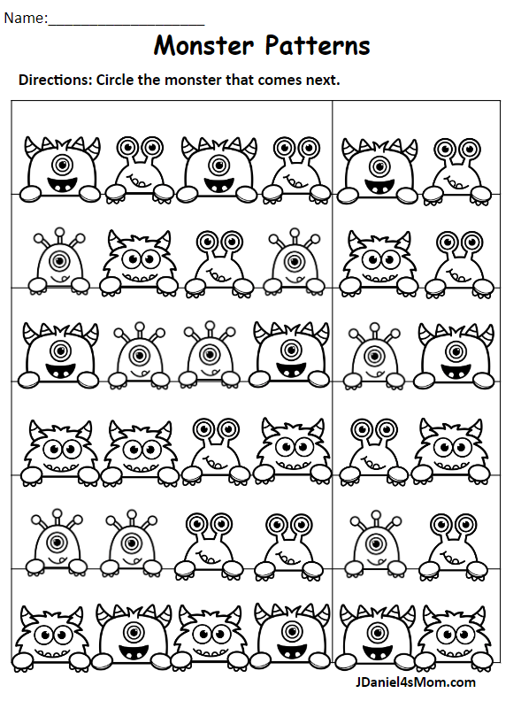 Monster quot C quot Worksheets Star Worksheets