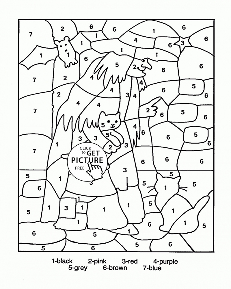 Multiplication Coloring Worksheets 5Th Grade Math Coloring Math 