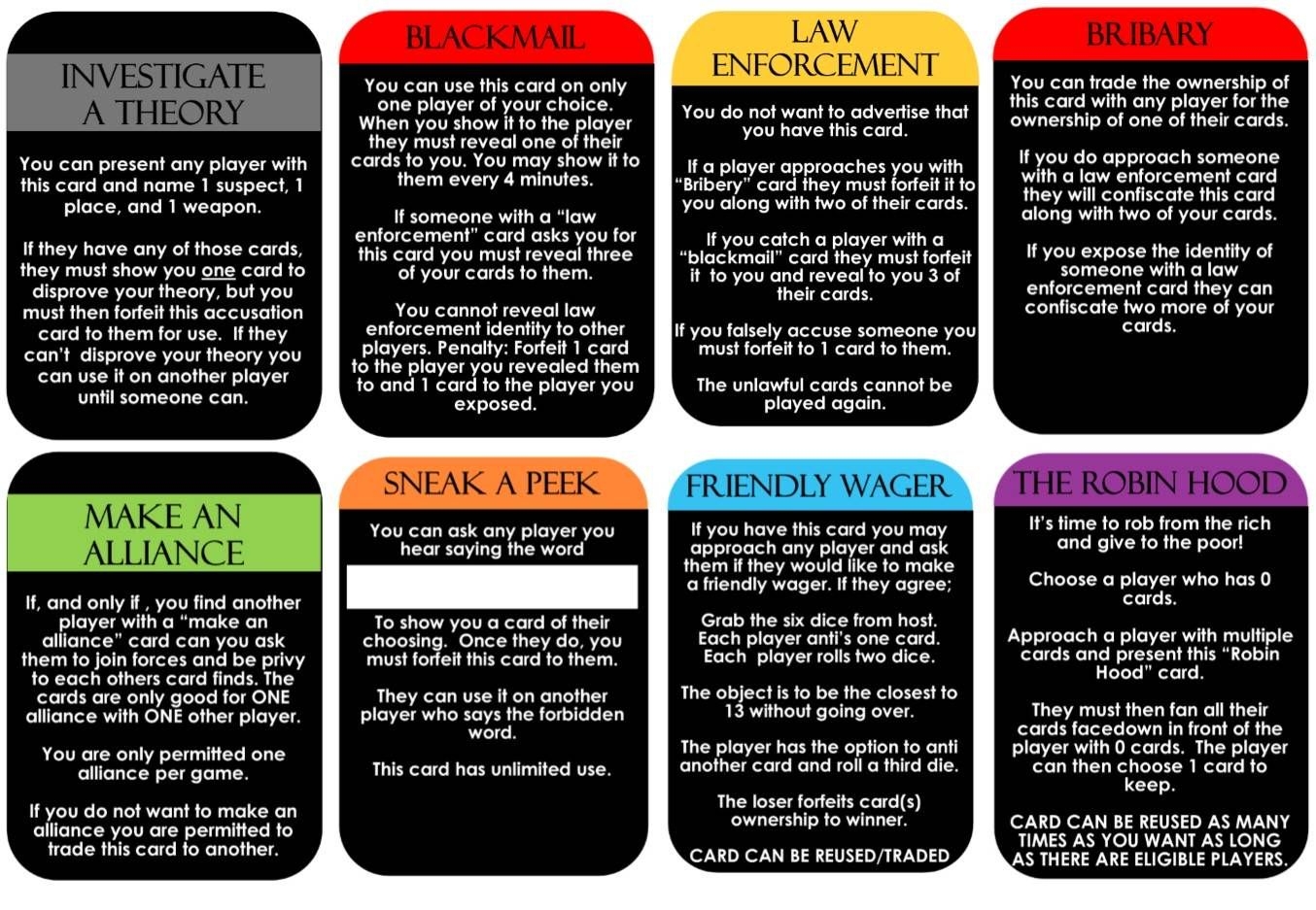 Murder Mystery Party Games Free Printable Free Templates Printable