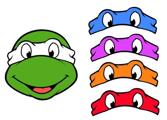 Ninja Turtle Printable Mask ClipArt Best