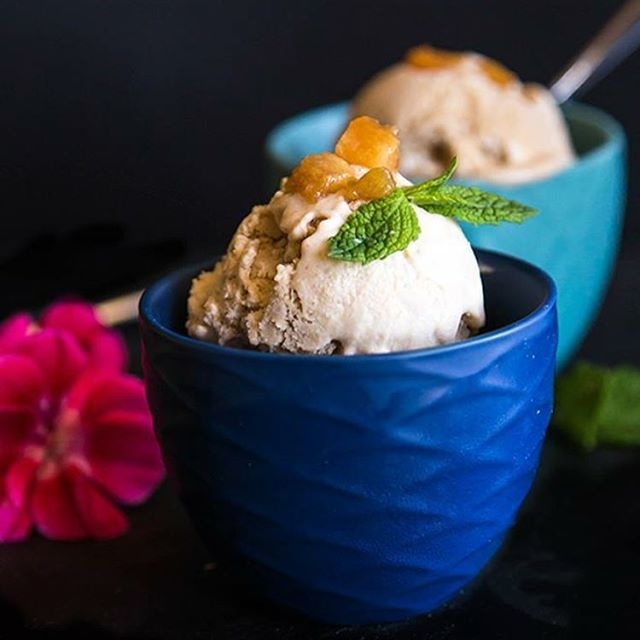 No Churn Chikoo Fruit Ice Cream Recipe The Feedfeed