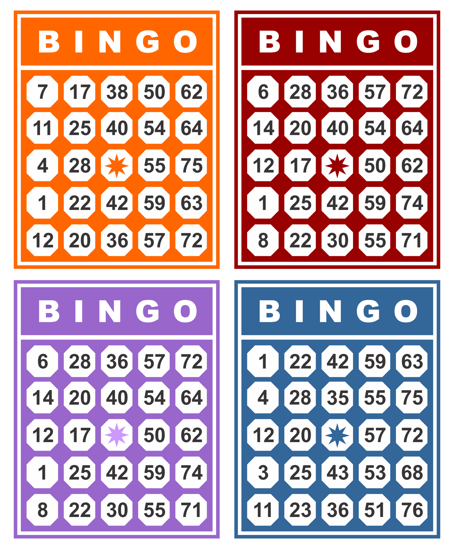 Number Bingo 10 Free PDF Printables Printablee