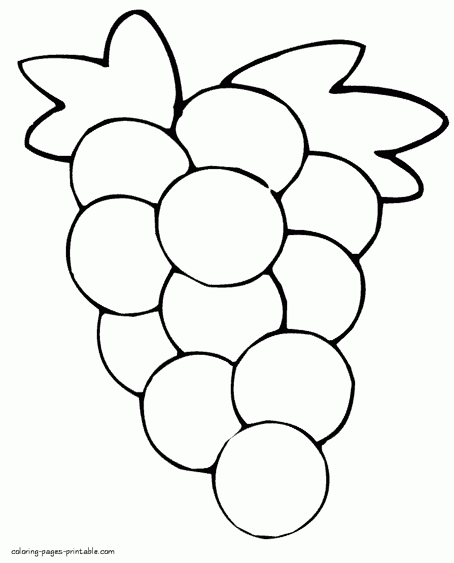 fruits pictures printable