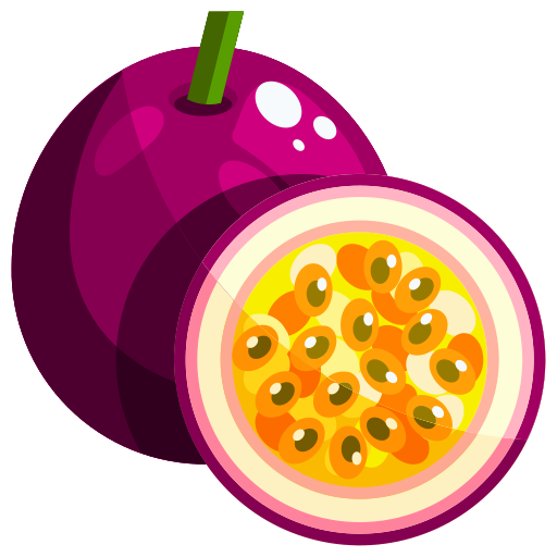 Passion Fruit Free Food Icons