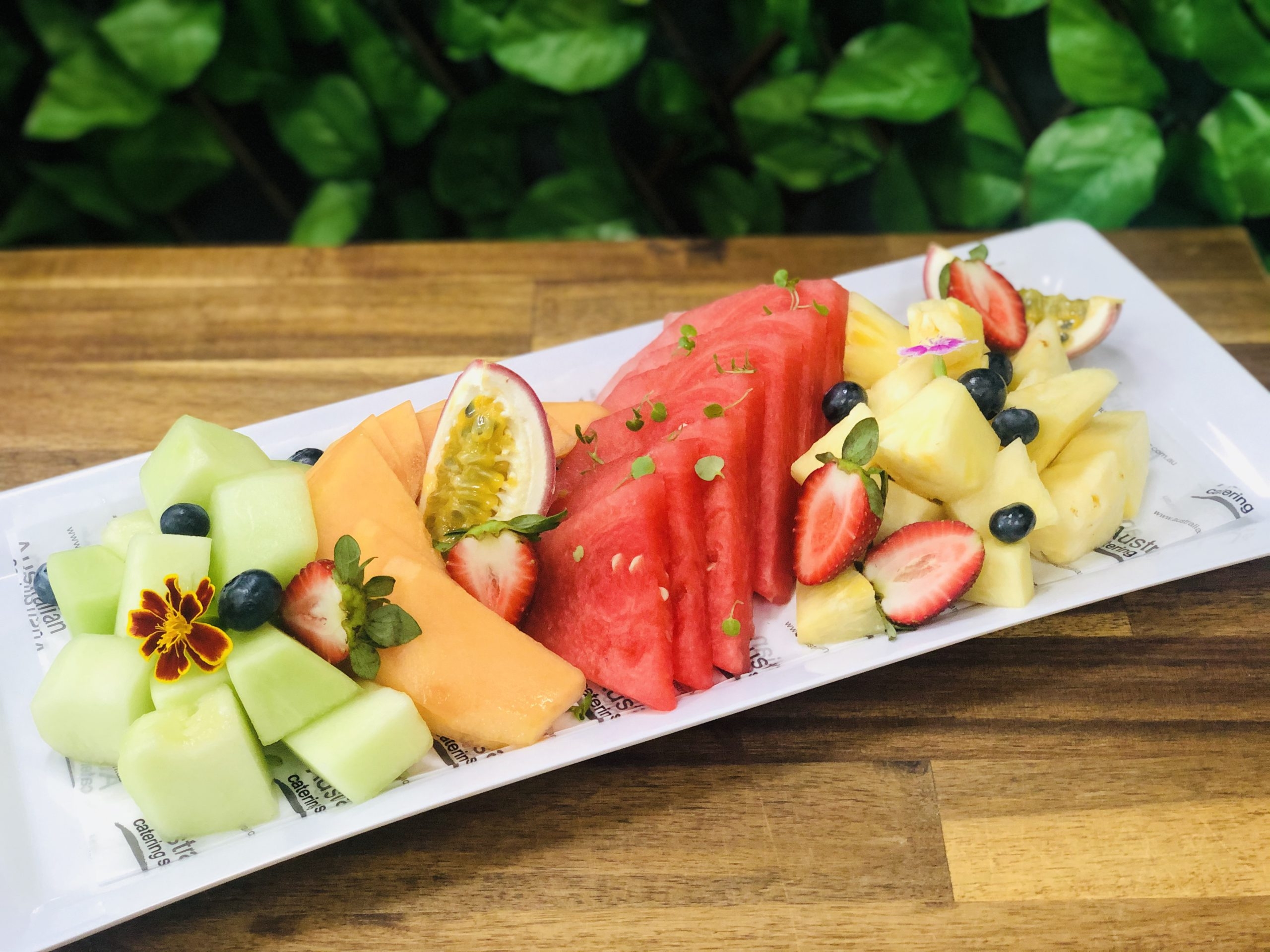 Personal Fruit Platter Vernos Cafe Restaurant