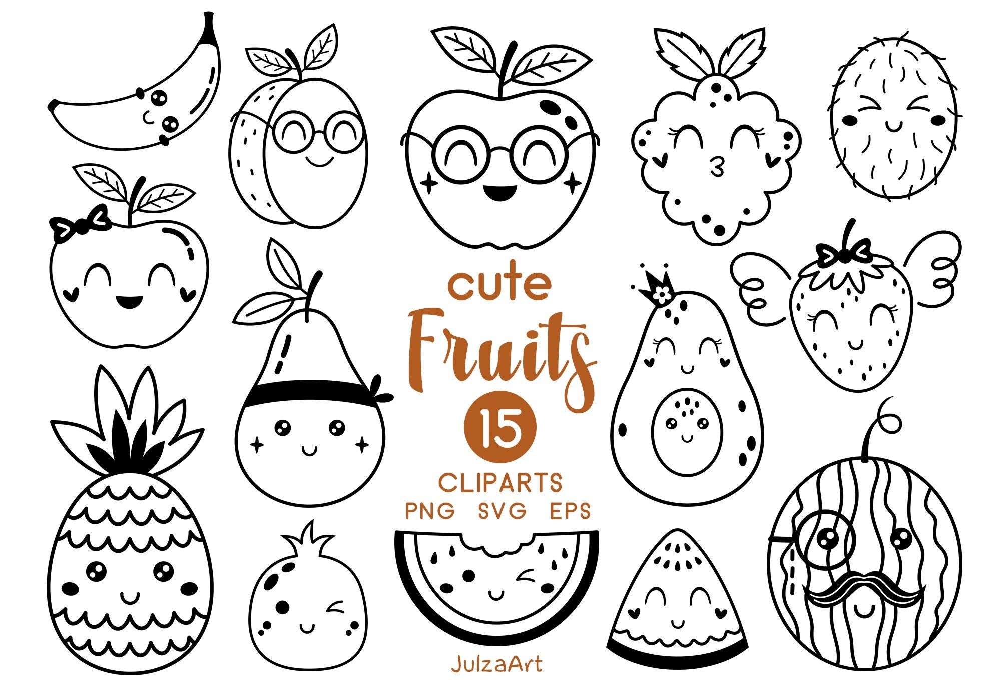 Pin By JulzaArt On Black And White Clipart By JulzaArt In 2023 Cute 