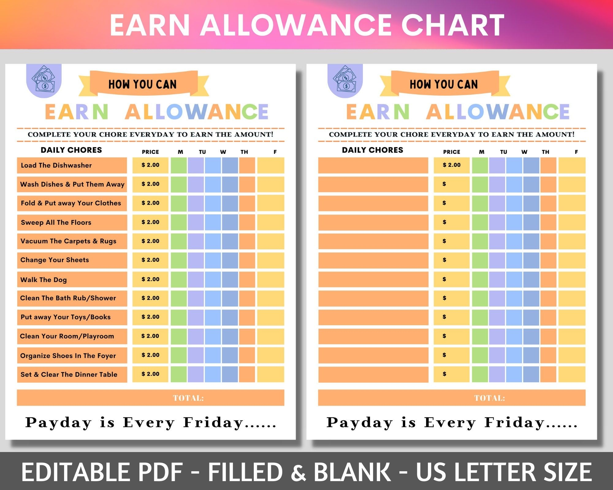 Pin On Allowance Trackers