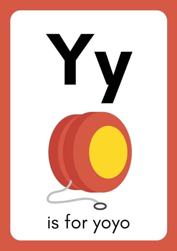 letter y printable activities