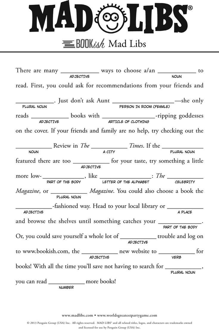 free printable baby shower mad lib game