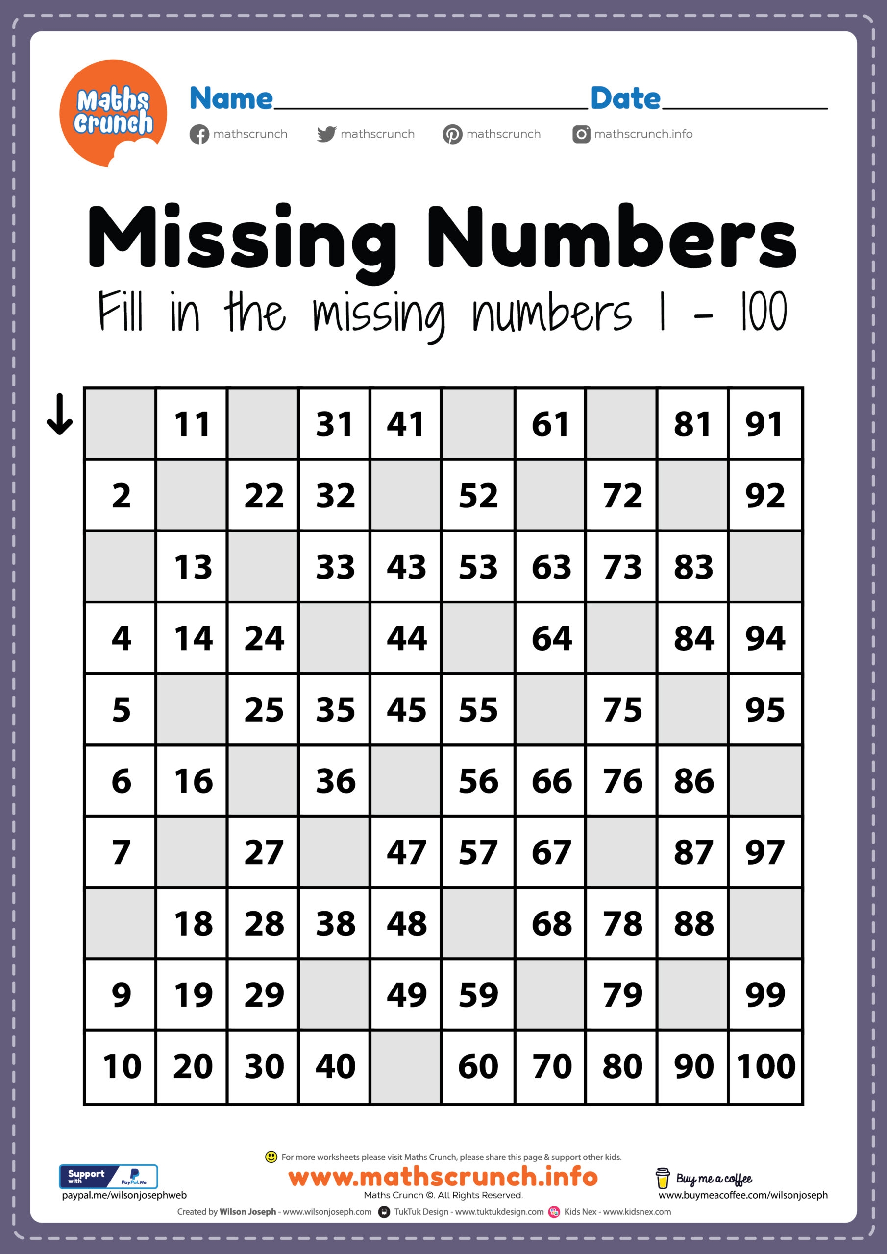 free math worksheets pdf
