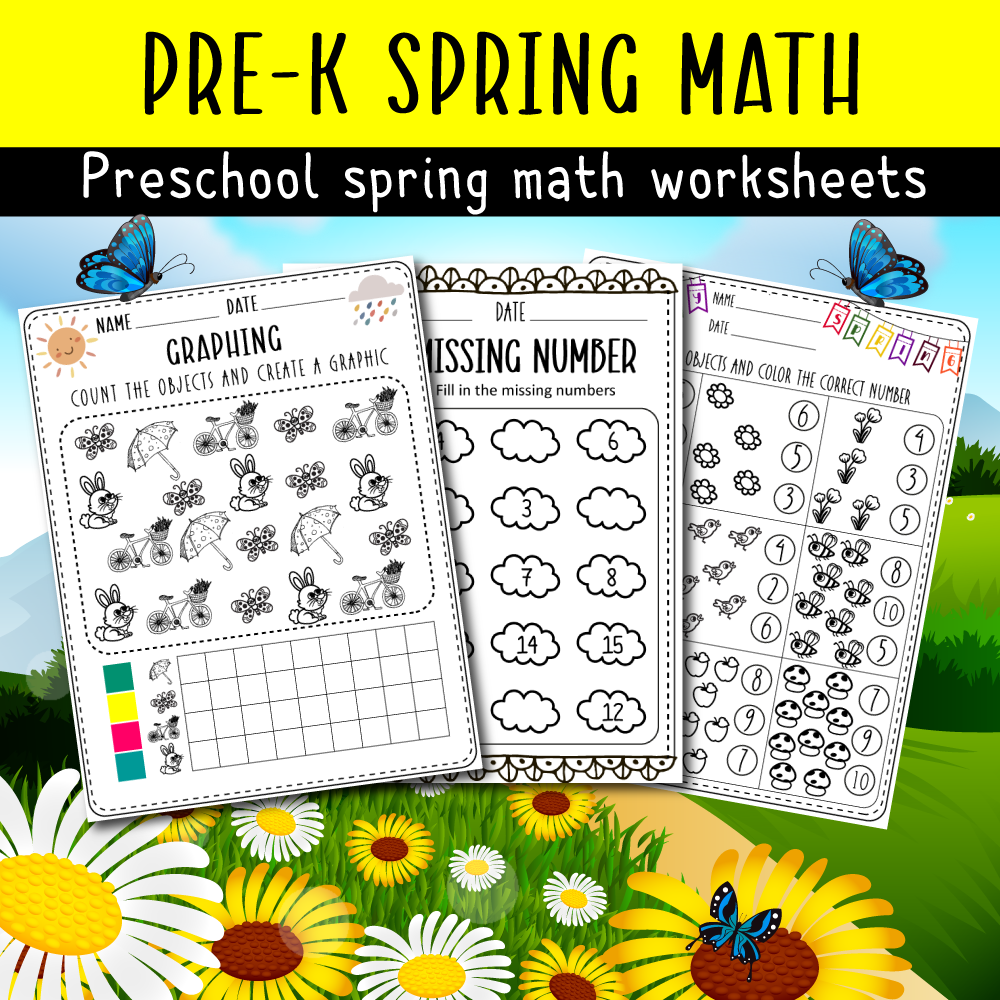 Preschool Math Worksheets Teacha 