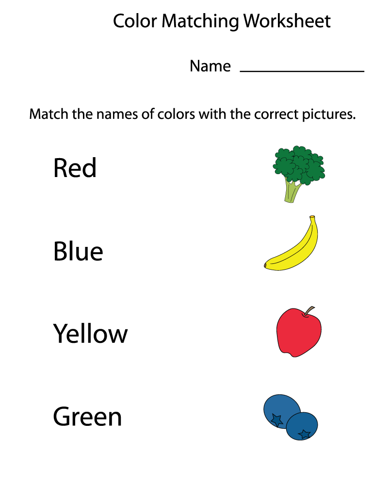 Preschool Worksheets Free Learning Printable
