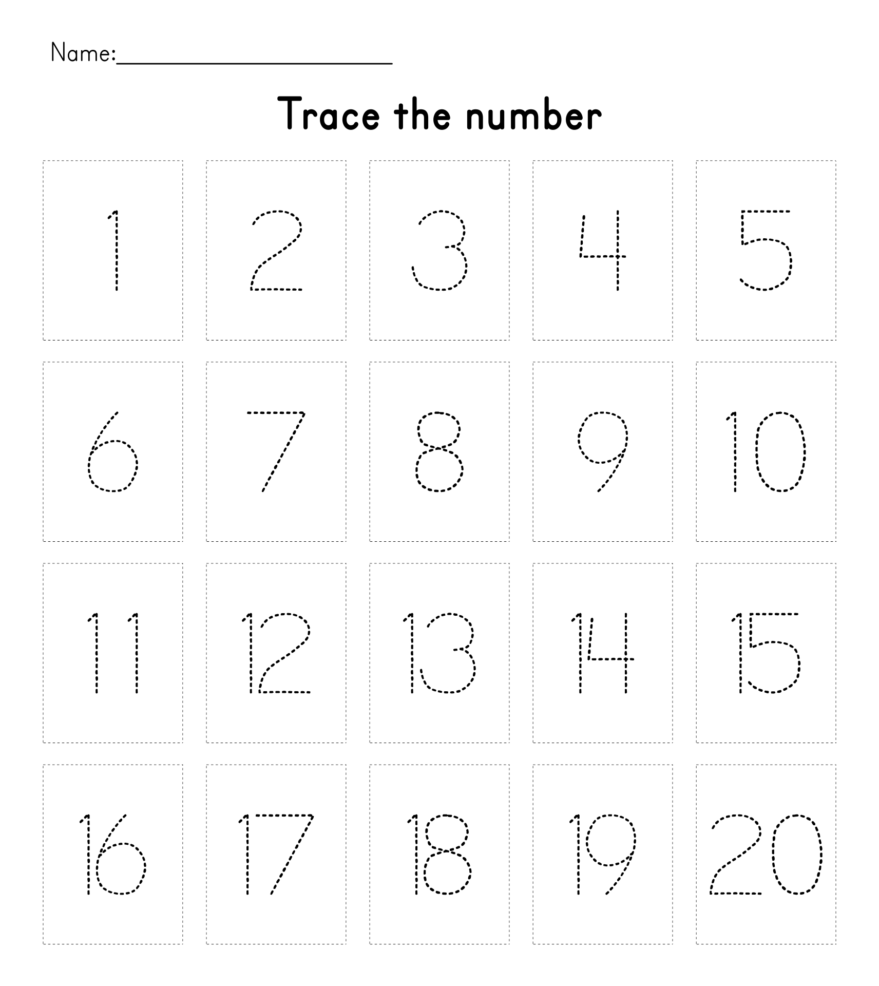 free printable preschool activity worksheets