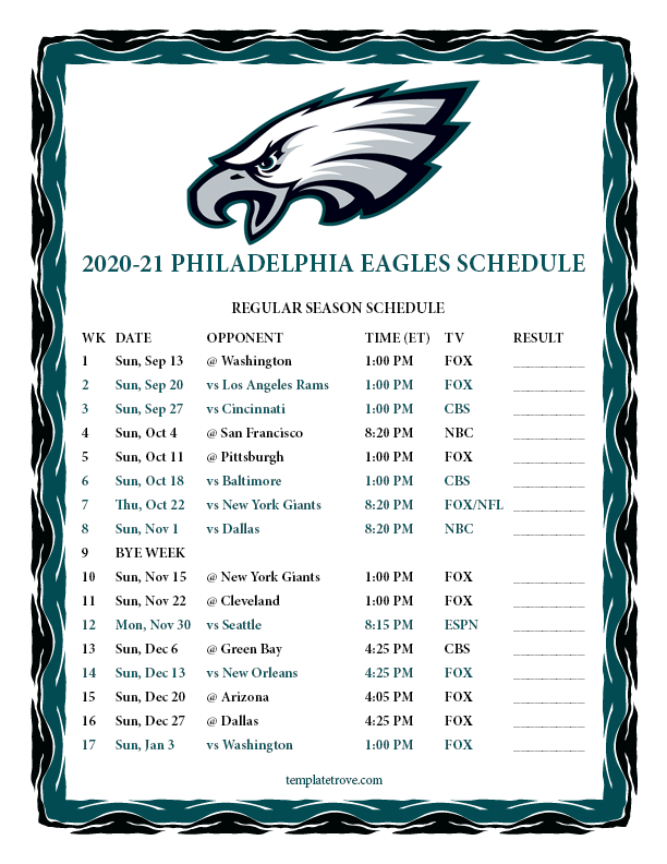 eagles roster 2023 with pictures printable