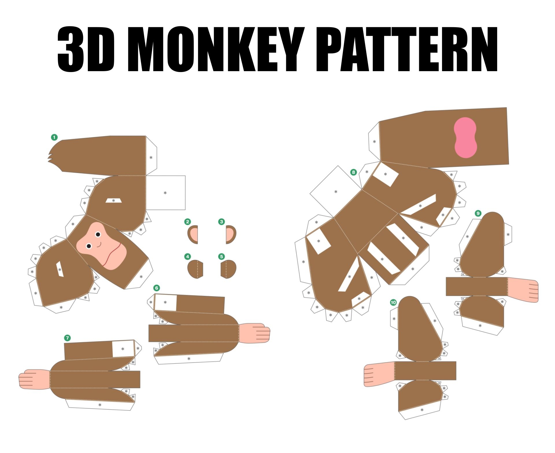 printable paper crafts templates
