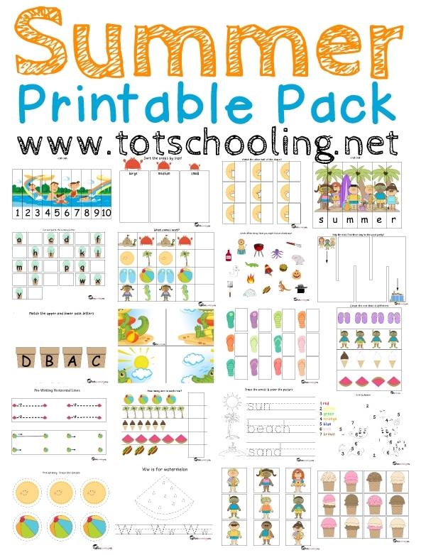Printable Activity Packets For Kids Printable Worksheets