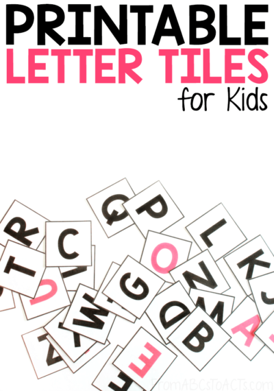 Printable Alphabet Letter Tiles From ABCs To ACTs