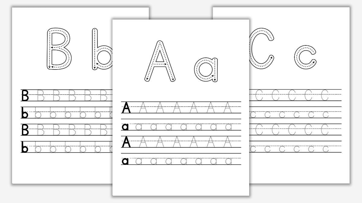 free printable alphabet activities for preschoolers