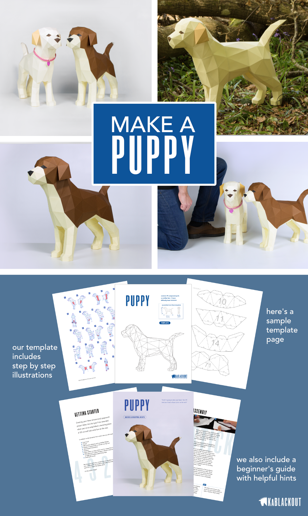Printable Animal Paper Craft Template