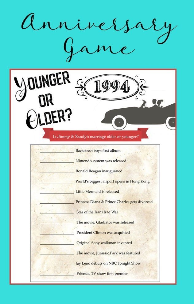 Printable Anniversary Game Questions Printable Word Searches
