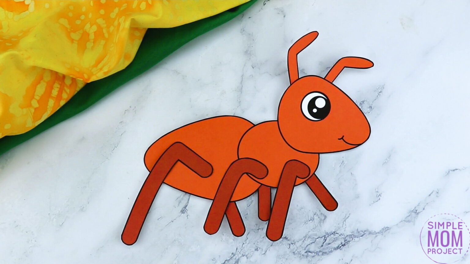 printable ant craft template