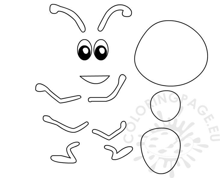 Printable Ant Craft Template Printable Calendars AT A GLANCE