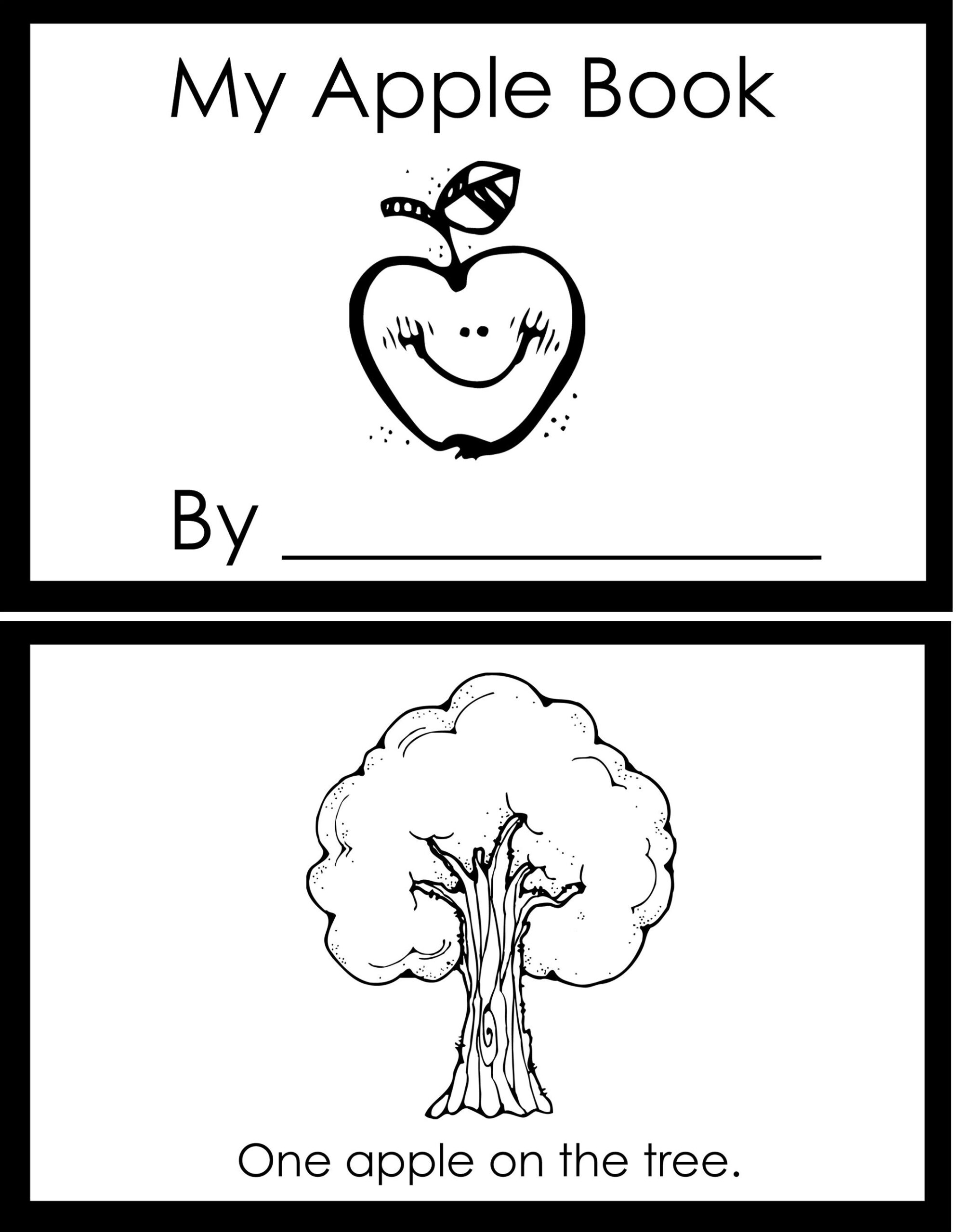 free printable apple activities for preschoolers
