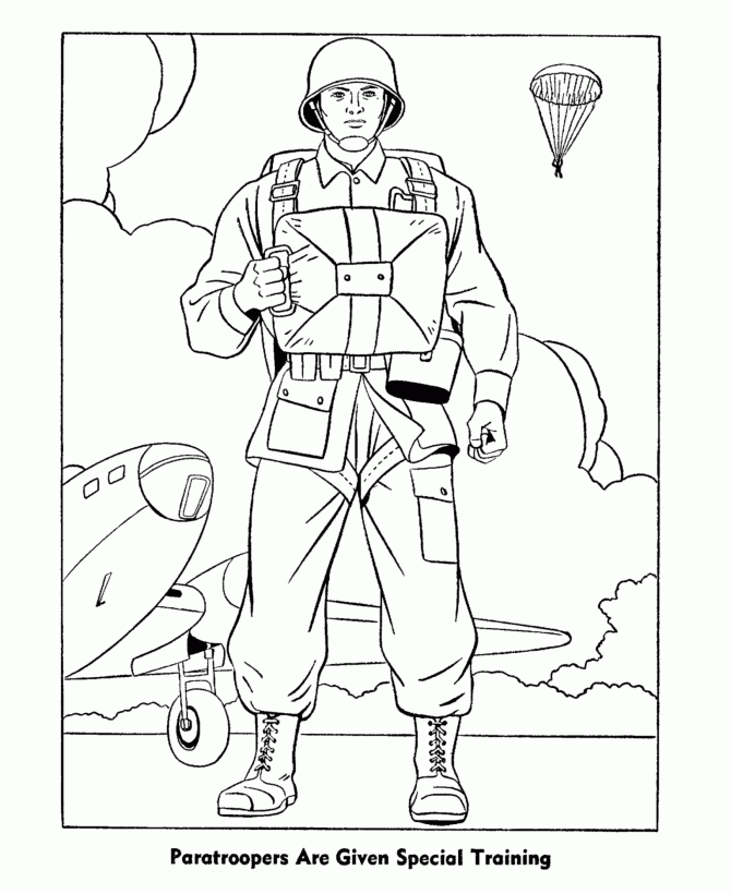 Printable Army Coloring Pages Coloring Home
