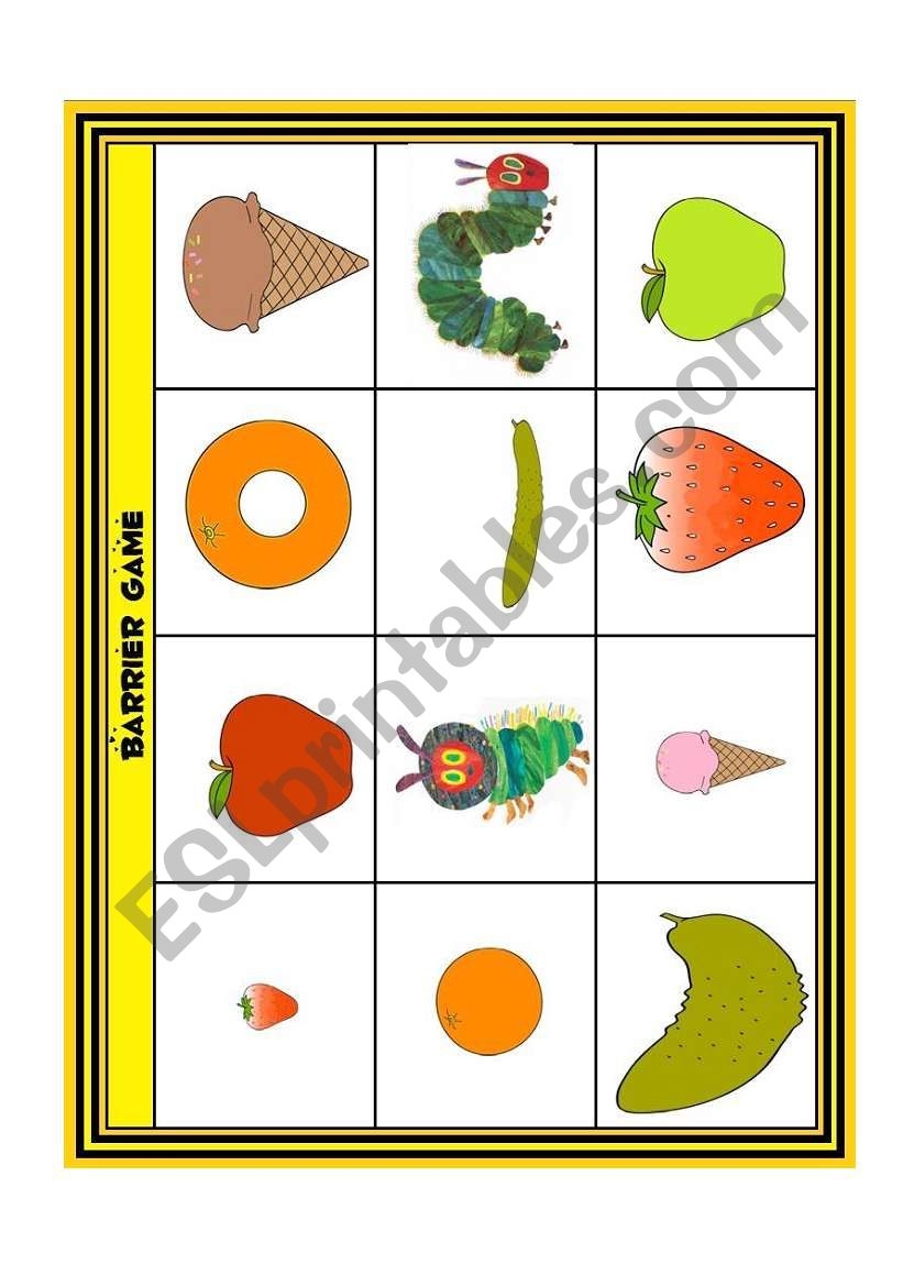 Printable Barrier Games Worksheets Printable Worksheets
