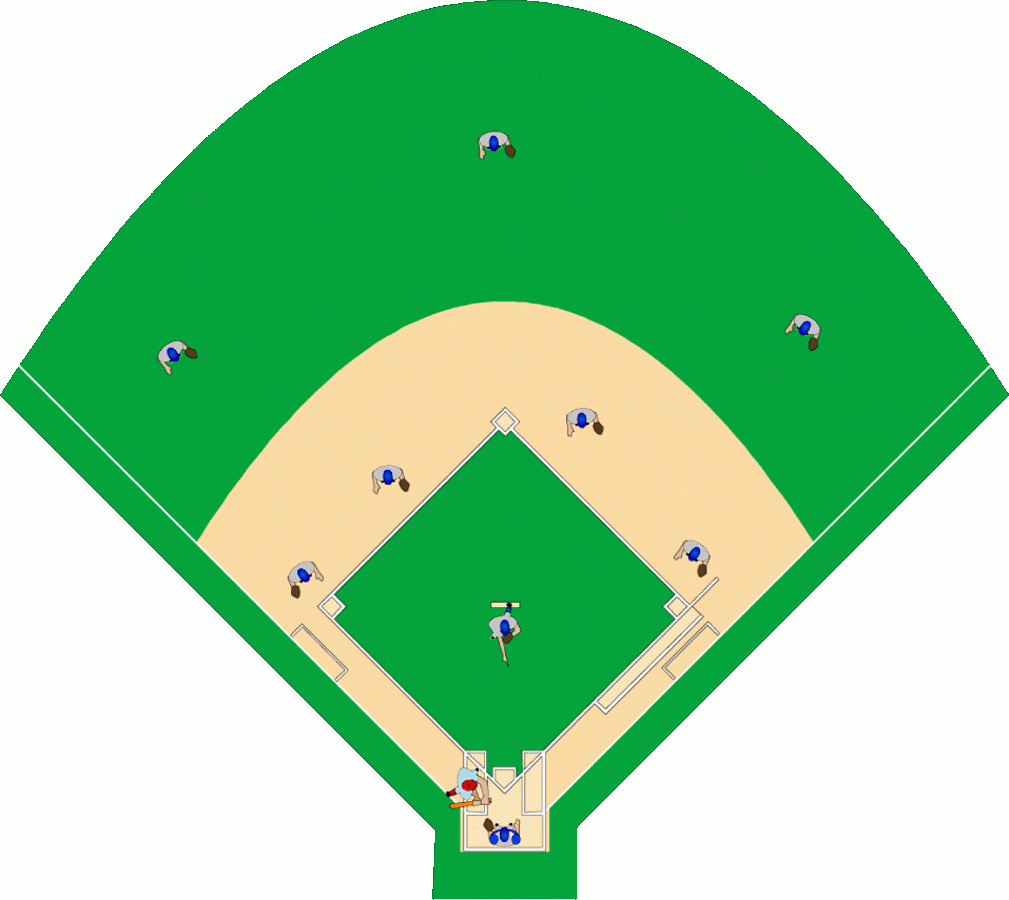 Printable Baseball Field ClipArt Best