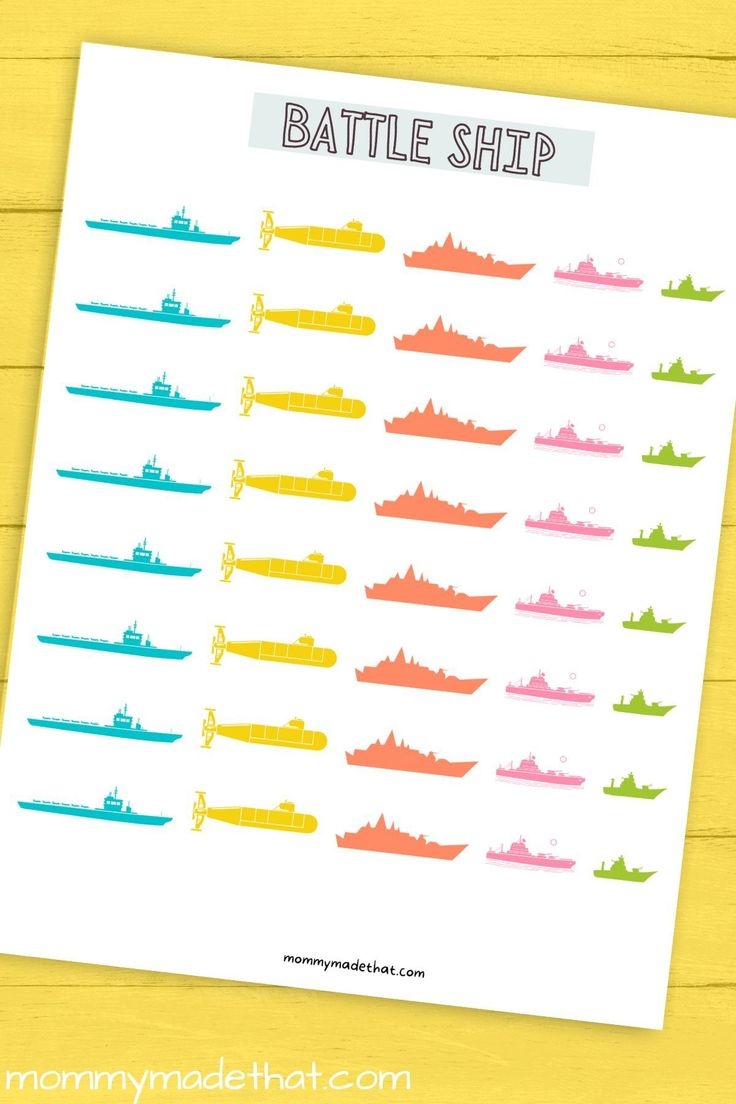 Printable Battleship Game Free Printable Game Boards Battleship