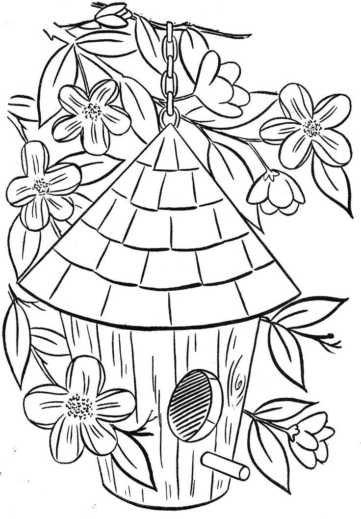 birdhouse pictures printable